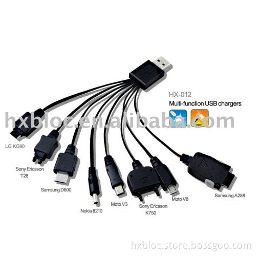 Multi-function USB chargers